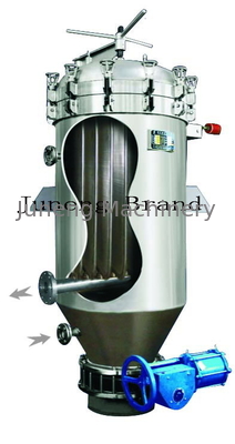 Stainless Steel Vertical Leaf Filter Pressure Filtration System For Water Treatment