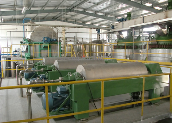 Continuous Horizontal Discharge Decanter Centrifuge For Sludge With Screw Discharging