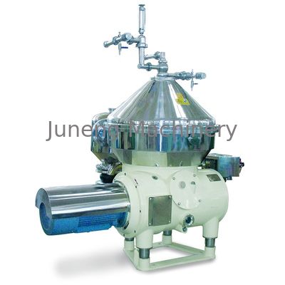 qualità  Disc Stack Centrifuge Separator for Milk Clarification with Long Service Life, PLC Control Automatic Discharge, and High Speed Separation fabbrica